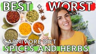 Spices on a CARNIVORE DIET | The BEST and WORST Herbs and Spices For Carnivore!