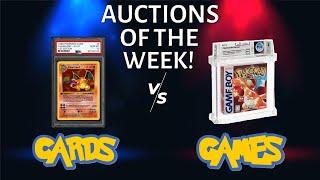 Top Pokémon Auctions Of The Week! Cards Vs Games