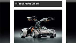 THE WORLD'S TOP 10 CAR'S