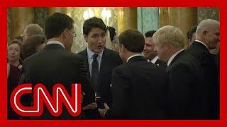 Video appears to show world leaders talking about Trump