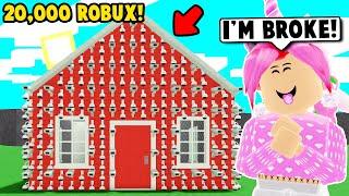 I COVERED MY HOUSE WITH SECURITY CAMERAS ON BLOXBURG! I Spent Over 20,000 Robux! (Roblox)