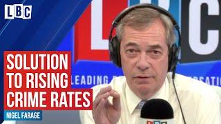 Nigel Farage's solution to rising crime rates