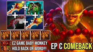 WTF Double Rapiers Sun Wukong Facing 2x BF Ember Absolutely Amazing Battle You Must Watch Dota 2