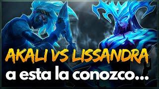 NOS TOCA CONTRA UN VIEJO MAIN... MI ADC ES EL BUENO? ESTO ES NUEVO! - AKALI VS LISSANDRA