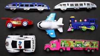 Learn Street Vehicles Name and Sound - Learn Color with Toy Vehicles