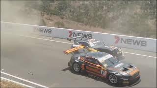 Bathurst 12 Hour 2020 - MERCEDES AND MUSTANG CRASH!