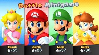 Mario Party 10 - Peach vs Mario vs Luigi vs Daisy - Mushroom Park