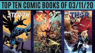 Top 10 Comic Books of the Week - 03/11/20