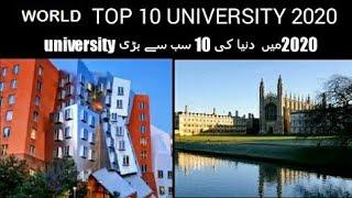 Word Top 10 Universities of the word university  10 سب سے بڑی