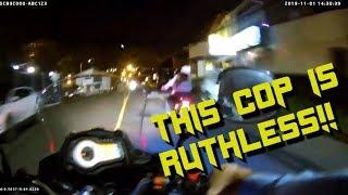 Costa Rica - Motorcycle Cop BEATS Biker w/ Baton! #7 - FNF