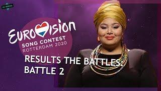 RESULTS BATTLE 2: Best Song of Eurovision (2020) • The Battles •