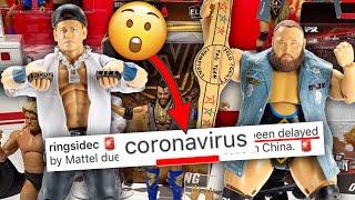 WWE FIGURES DELAYED BY CORONA VIRUS OUTBREAK!