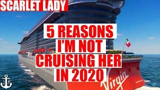 THEY MESSED UP! | 5 Things I DON'T LIKE About Virgin Voyages Scarlet Lady