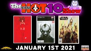 CBSI Hot 10 Comics List: The Top Ten Comic Books Week of 1/21/2021