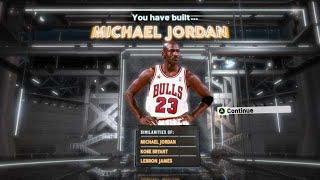 NBA 2K20 MICHAEL JORDAN BUILD - 53 BADGE UPGRADES - DEMIGOD SHOOTING GUARD BUILD 2K20