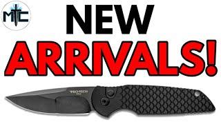 Let's Check Out Some of the New Arrivals at Blade HQ! Tons of Great New EDC Knives and Gear!