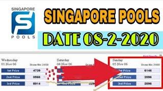 TODAY 4D SINGAPORE POOLS SPECIAL LUCKY PTEDICTION NUMBER TOP 3LUCKY NUMBER 08.2.2020 SINGAPORE(5).