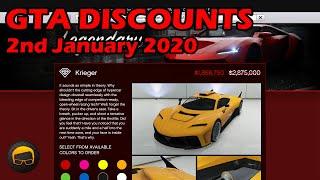 GTA Online Best Vehicle Discounts (2nd January 2020) - GTA 5 Weekly Car Sales Guide #19