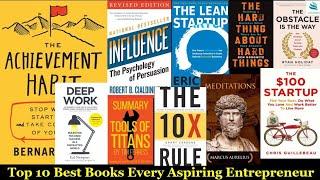 Top 10 Books for aspiring Entrepreneur ?