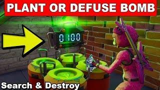 War: Plant or Defuse a bomb in Search and Destroy matches (Love & War Challenges Guide Fortnite)