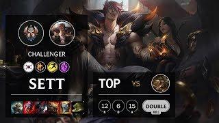 Sett Top vs Renekton - KR Challenger Patch 10.5