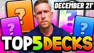 Top 5 Clash Royale Decks for December 2021