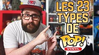 TOUS LES TYPES DE FIGURINES POP! QUI EXISTENT ! (23 différents)