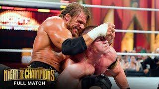 FULL MATCH - Triple H vs. John Cena – WWE Title Match: WWE Night of Champions 2008