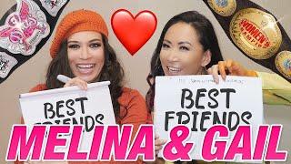 Melina and Gail Kim Play Best Friends Challenge (Feat. Victoria)