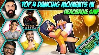 TOP 4 Dance Moments in Herobrine Smp 