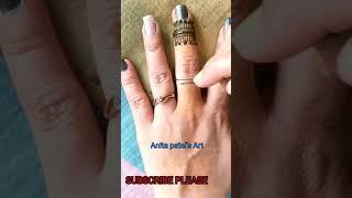 Back Hand Mehndi Design❤| Simple And Beautiful Mehndi Design