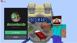 Minecraft: Jogando Com Desconhecidos - BED WARS