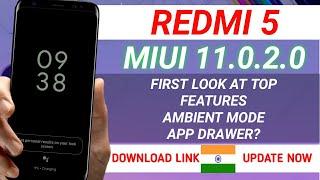 REDMI 5 MIUI 11.0.2.0  UPDATE | FULL CHANGE LOG | TOP FEATURES | REDMI 5 NEW UPDATE | MIUI 11.0.2.0