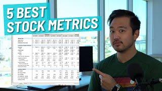 Top 5 stock metrics to analyze a company.