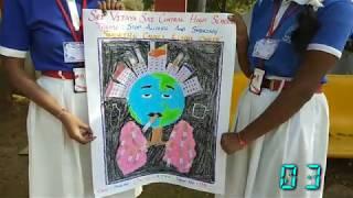 SVS School Conducted Drawing Competition Art Against Alcohol and Smoking