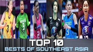 Top 10 Best Women's Volleyball Players in Southeast Asia | Alyssa Valdez and Jaja grabbed a spot