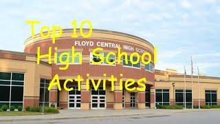 My Top 10 Favorite High School Activities