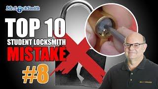 Top Ten Locksmith Student Mistake #8: Upside Down Bottom Pins | Mr. Locksmith™ Video