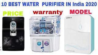 TOP 10 BEST WATER PURIFIER IN INDIA 2020 | WATER PURIFIER BUYING GUIDE | BEST WATER FOR HOME,OFFICE