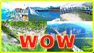 Top 10 thrilling skywalk in the world | place to visit once in your life time | Zero Dreams