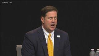 Gov. Ducey takes questions about hair salons, barbershops being considered 'essential services' in A