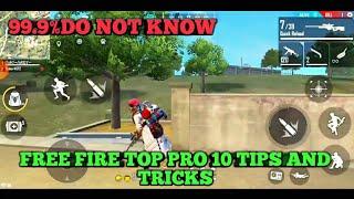 Top 10 Pro Tips And Tricks In Free Fire||Free Fire Tips And Tricks||UP FF GAMING