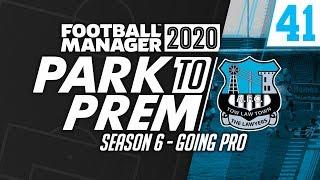 Park To Prem FM20 | Tow Law Town #41 - Going Pro! | Football Manager 2020