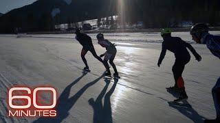 Thousands gather for outdoor speed skating marathon, the Elfstedentocht