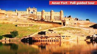 "Amer Fort" अमेर किला Jaipur Rajasthan Full Guided Tour | Amber fort palace | Rajasthan tourism