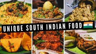 Unique SOUTH INDIAN FOOD | 10 Mouthwatering INDIAN DISHES at Ulavacharu Restaurant in Hyderabad 