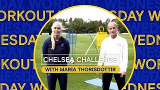 Home Exercises for Kids with Chelsea Players | With Maria Thorisdottir | Chelsea Challenge Ep.3