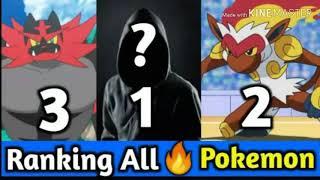 Top 6 strongest fire type pokemon