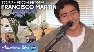 FRANCISCO MARTIN Gives A Heartfelt Performance Of Leon Bridges Hit - American Idol 2020