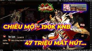 Tân OMG3Q VNG: CÙNG S29 VIP 10 TOP 6 NEXTSILENT TẤT TAY ~ 190K KNB (~47 TRIỆU) | CHIÊU MỘ TÔN SÁCH